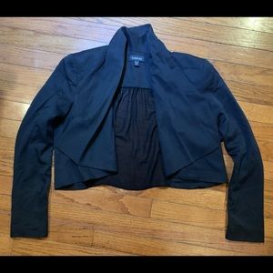 Bebe Black Silky Jacket (XS)